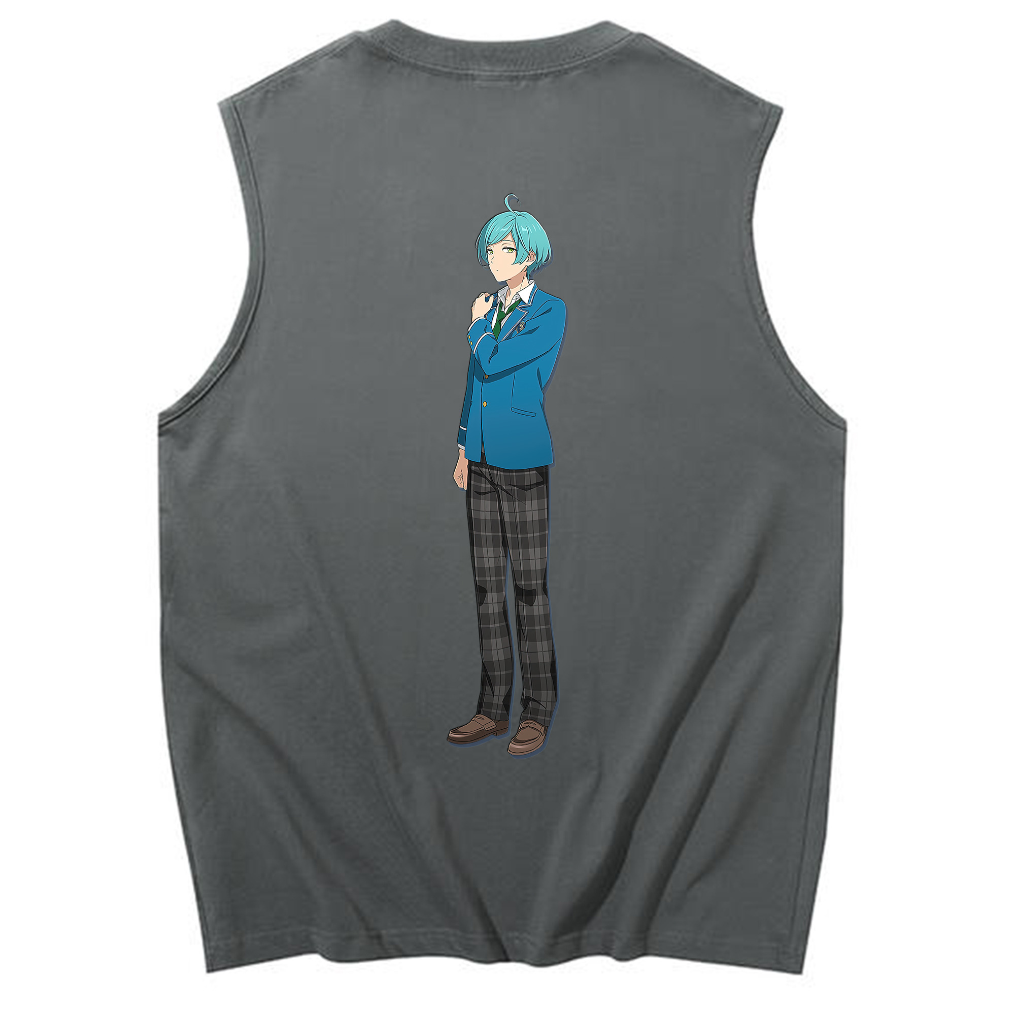 （画像用） あんさんぶるスターズ! Ensemble Stars コットン100％タンクトップ（背面プリント）